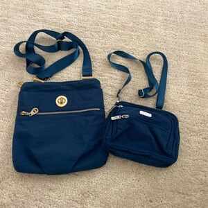 Baggallini Duo- 2 dark blue Crossbody Bags